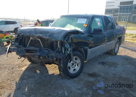 2002 Chevrolet Avalanche 1500 из США, поврежденный, VIN 3GNEC13T42G219932